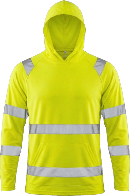 CS-105: ANSI Class 3 UPF50 Hooded LS T-Shirt
