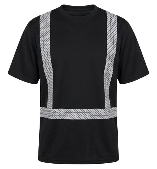 CS-111 & CS-112: Non-ANSI Red and Black Moisture Wicking Long Sleeve T-Shirt