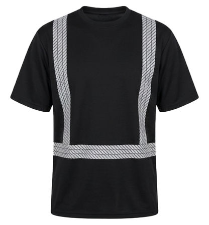 CS-111 & CS-112: Non-ANSI Red and Black Moisture Wicking Long Sleeve T-Shirt