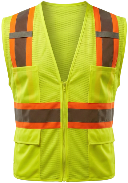 CS-202: ANSI Class 2 6-Pocket Vest
