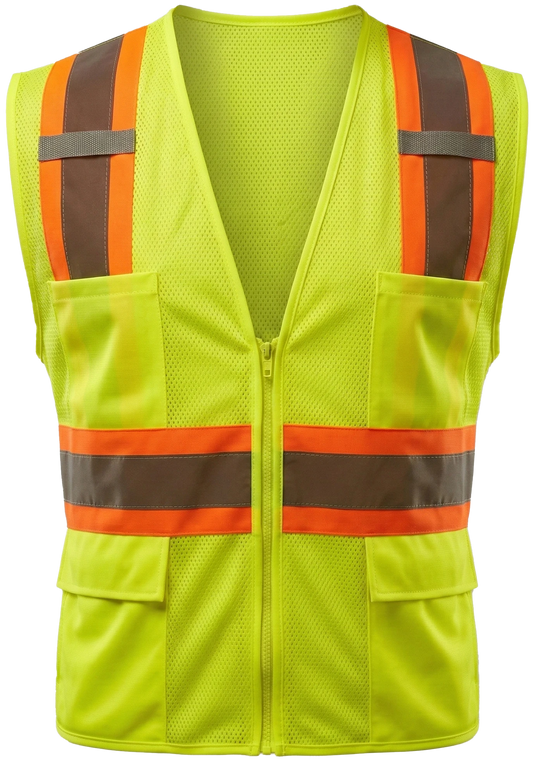 CS-202: ANSI Class 2 6-Pocket Vest