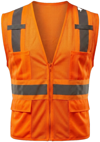 CS-202: ANSI Class 2 6-Pocket Vest